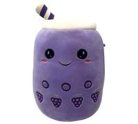 VFM e-Store Boba Tea Soft Toy Flavoured Bubble Plush Pillow, Cute in Purple VFM e-Store Purple