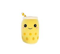 VFM e-Store Boba Tea Soft Toy Flavoured Bubble Plush Pillow, Cute in Yellow VFM e-Store Yellow
