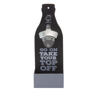 VFM e-Store Bottle Opener Man Cave Novelty Décor Ideal Accessories 28. 5 x 10 x 5. 2 Black VFM e-Store Black