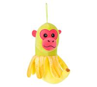 VFM e-Store Brain rot Banana Monkey Soft Toy Plush Gift 22cm x 10cm Yellow X 1 | Size: 22 cm x 10 cm VFM e-Store Yellow 22 cm x 10 cm