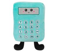 VFM e-Store - Calculator Soft Toy Cute Plushie Huggable Cuddly Stuffed Toy Plush Toy Cute Stuffed Plushie, Gifts for Birthday, Valentine's Day Christmas - 16cm Blue