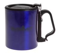 VFM e-Store - Caribiner Double Walled Mug - Good for Days Out - Blue - 9cm X 7cm