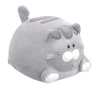 VFM e-Store Cat Soft Toy Cute Plushie Huggable Cuddly Stuffed Toy 13cm in Grey VFM e-Store Grey