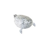 VFM e-Store Chonky Seal Soft Toy Animal Cute Plush Cuddly Furry Fluffy Friend 30cm Grey VFM e-Store Grey