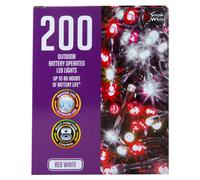 VFM e-Store Christmas Cold White & Red String Lights 200 Bulbs 12m 50cm Lead X 1 VFM e-Store Multicolor