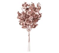VFM e-Store Christmas Eucalyptus Bush Decoration 28cm x 16cm Rose Gold X 1 | Size: 28 cm x 16 cm VFM e-Store Rose Gold 28 cm x 16 cm