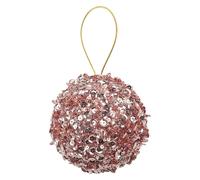VFM e-Store Christmas Hanging Ball Decoration 20cm x 11cm Pink X 1 | Size: 20 cm x 11 cm VFM e-Store Pink 20 cm x 11 cm