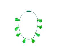 VFM e-Store Christmas Light Up Necklace Light Up Tree Necklace X 1 One Size Green VFM e-Store Green