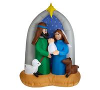 VFM e-Store Christmas Nativity Scene Inflatable 183cm x 140cm Multicolour X 1 | Size: 183 cm x 140 cm VFM e-Store Multicolor 183 cm x 140 cm