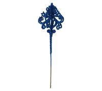 VFM e-Store Christmas Pendent Lamp Spray Decoration 48cm x 14cm Blue X 1 | Size: 48 cm x 14 cm VFM e-Store Blue 48 cm x 14 cm
