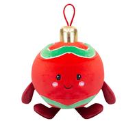 VFM e-Store Christmas Red Bauble Soft Toy Plush Gift 16cm x 12cm Multicolour X 1 | Size: 16 cm x 12 cm VFM e-Store Multicolor 16 cm x 12 cm