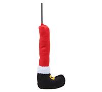 VFM e-Store Christmas Santa Leg Decoration 56cm x 25cm Red X 1 | Size: 56 cm x 25 cm VFM e-Store Red 56 cm x 25 cm