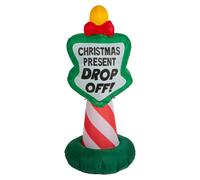 VFM e-Store Christmas Sign Inflatable Decoration 122cm x 55cm Multicolour X 1 | Size: 122 cm x 55 cm VFM e-Store Multicolor 122 cm x 55 cm