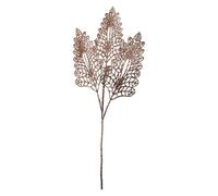 VFM e-Store Christmas Stem Leaves Berries Decoration 80cm x 37cm Rose Gold X 1 | Size: 80 cm x 37 cm VFM e-Store Rose Gold 80 cm x 37 cm