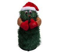 VFM e-Store - Christmas Tree Dancing Singing Christmas X 1 Stocking Filler Xmas Present Celebration Festive Winter Ornaments - 25. 1cm X 12cm X 11. 5cm Green