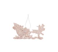 VFM e-Store Christmas Tree Decoration Ornament X 1 15. 5cm x 14. 5cm x 0. 3cm Rose Gold VFM e-Store Gold