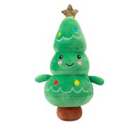 VFM e-Store Christmas Tree Soft Toy Plush Gift Idea 16cm x 12cm Multicolour X 1 | Size: 16 cm x 12 cm VFM e-Store Multicolor 16 cm x 12 cm
