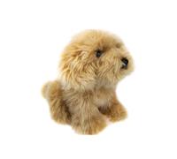 VFM e-Store Cockapoo Cavapoo Labradoodle Soft Toy Plush, Cavapoo, Cockapoo, Labradoodle - 18cm in Beige VFM e-Store Beige