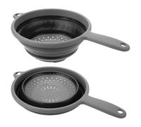VFM e-Store Collapsible Colander Pop Up Collapse Easy Storage Grey VFM e-Store Grey