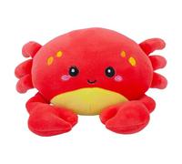 VFM e-Store - Crab Soft Toy Cute Plushie Huggable Cuddly Stuffed Toy Plush Toy Cute Stuffed Plushie, Gifts for Birthday, Valentine's Day Christmas - 16cm Red
