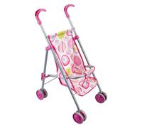 VFM e-Store - Dolls Pushchair Deluxe Ideas, Great for Girls - 52cm X 33cm Pink X 1
