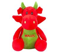 VFM e-Store Dragon Soft Toy Cute Plushie Huggable Cuddly Stuffed Toy Gift in Red VFM e-Store Red