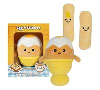 VFM e-Store - Easter Egg & Soldiers Soft Toy Plush Gift Egg Hunt Prize Birtdays Christmas - 19cm X 15cm Multicolour X 1