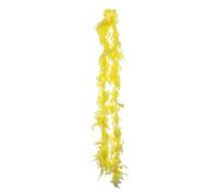 VFM e-Store - Easter Feather Boa Fancy Dress Accessory Egg Hunt Games Party Fun Events - 150cm X 8cm Yellow X 1