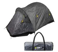 VFM e-Store - Eiger Trekker Pop Up Tent - 1, 2, 4 Man Tent Waterproof, Lightweight & Durable Camping Shelter With Carry Bag - Perfect for Outdoor Adventures In Grey