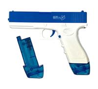 VFM e-Store - Electric Water Gun Pistol Automatic Battery Powered Water Guns for Adults Kids Outdoor Pool Summer Beach - 13. 5cm X 18cm Blue X 1