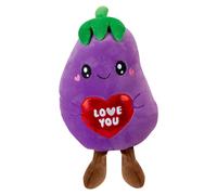 VFM e-Store Flirty Tea Soft Toy Cute Plushie Huggable Cuddly Stuffed Toy 25cm in Dark Mauve VFM e-Store Dark Mauve