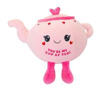 VFM e-Store Flirty Tea Soft Toy Cute Plushie Huggable Cuddly Stuffed Toy 25cm in Pink VFM e-Store Pink