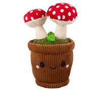 VFM e-Store Flowerpot Soft Toy Cute Plushie Huggable Cuddly Stuffed Toy Gift 30cm in Red VFM e-Store Red