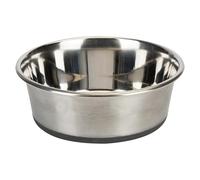 VFM e-Store - Food Bowl for Pets Ideal for Households With Pets - 13cm X 13cm Silver X 1