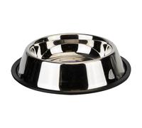 VFM e-Store - Food Bowl for Pets Ideal for Households With Pets - 18.5cm X 18.5cm Silver X 1