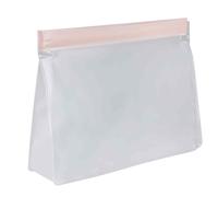 VFM e-Store Food Storage Bag Press Seel Close 350ml Bags Reusable in Pink VFM e-Store Pink