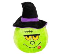 VFM e-Store Frankinstein Singing Soft Toy Halloween Themed 30cm x 20cm Green X 1 | Size: 30 cm x 20 cm VFM e-Store Green 30 cm x 20 cm