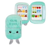 VFM e-Store - Fridge Soft Toy Cute Plushie Huggable Cuddly Stuffed Toy Plush Toy Cute Stuffed Plushie, Gifts for Birthday, Valentine's Day Christmas - 15cm Green
