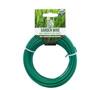 VFM e-Store Garden Wire 20M Plastic Coated Gardening Tools Accessories 100 Metre in Green VFM e-Store Green
