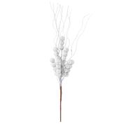VFM e-Store Glitter Berry Pick Christmas Decoration Ornament White VFM e-Store White