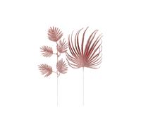 VFM e-Store Glitter Spruce Leaf Xmas Assorted Designs Rose Gold VFM e-Store Gold