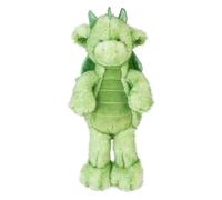VFM e-Store - Gorgeous George Luxury Dragon Soft Toy - Two Tone - Perfect for Plush Lovers, Gift Ideas for Children - Green - 23cm X 12cm