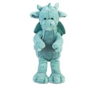 VFM e-Store - Gorgeous George Luxury Dragon Soft Toy - Two Tone - Perfect for Plush Lovers, Gift Ideas for Children - Blue - 40cm X 20cm