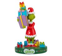 VFM e-Store - Grinch 3D Christmas Decoration Festive Gift Ornament Dr Seuss Xmas Theme Fun Design - 15cm X 10cm Green X 1