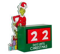 VFM e-Store - Grinch Christmas Decoration Festive Gift Ornament Dr Seuss Xmas Theme Fun Design - 20cm X 18cm Green X 1