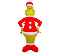 VFM e-Store Grinch Christmas Inflatable Outdoor Decoration 120cm x 60cm Green X 1 | Size: 120 cm x 60 cm VFM e-Store Green 120 cm x 60 cm