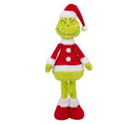 VFM e-Store - Grinch Standing Christmas Decoration Festive Gift Ornament Dr Seuss Xmas Theme Fun Design - 46cm X 18cm Green X 1