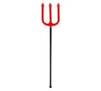VFM e-Store - Halloween Devils Trident Fancy Dress Prop Halloween Party, Trick Or Treat Spooky Halloween Parties, Creepy, Fright, Costume, Fancy Dess Accessories and Props - Red