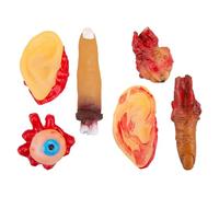 VFM e-Store - Halloween Severed Body Parts Props Trick Or Treat Party Spooky Halloween Parties, Creepy, Fright, Costume, Fancy Dess Accessories and Props - Multicolour