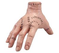 VFM e-Store - Halloween Severed Hand Decoration Halloween Party, Trick Or Treat Spooky Halloween Parties, Creepy, Fright, Costume, Fancy Dess Accessories and Props - 13. 5cm White